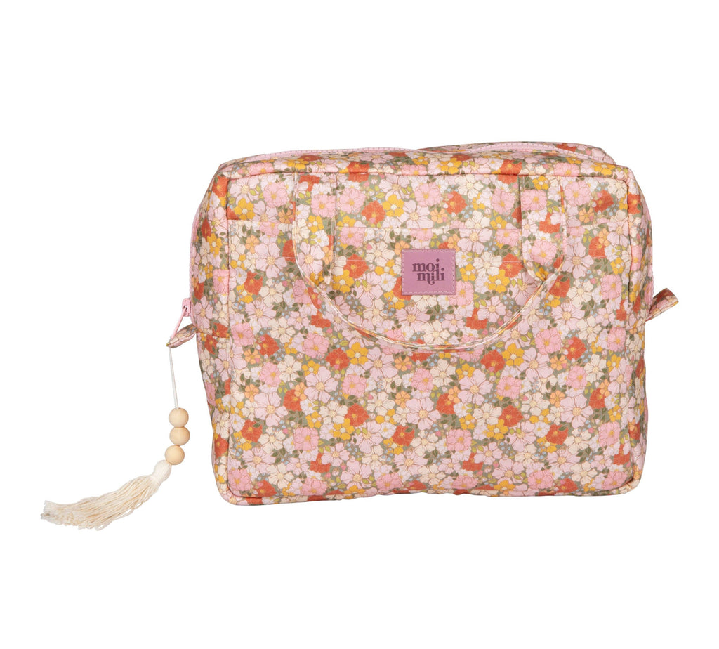 Make-Up Bag Set of 2 - Green Garden
