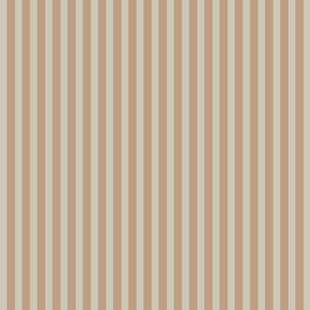 Simple Vintage Stripes Wallpaper - Beige And Brown