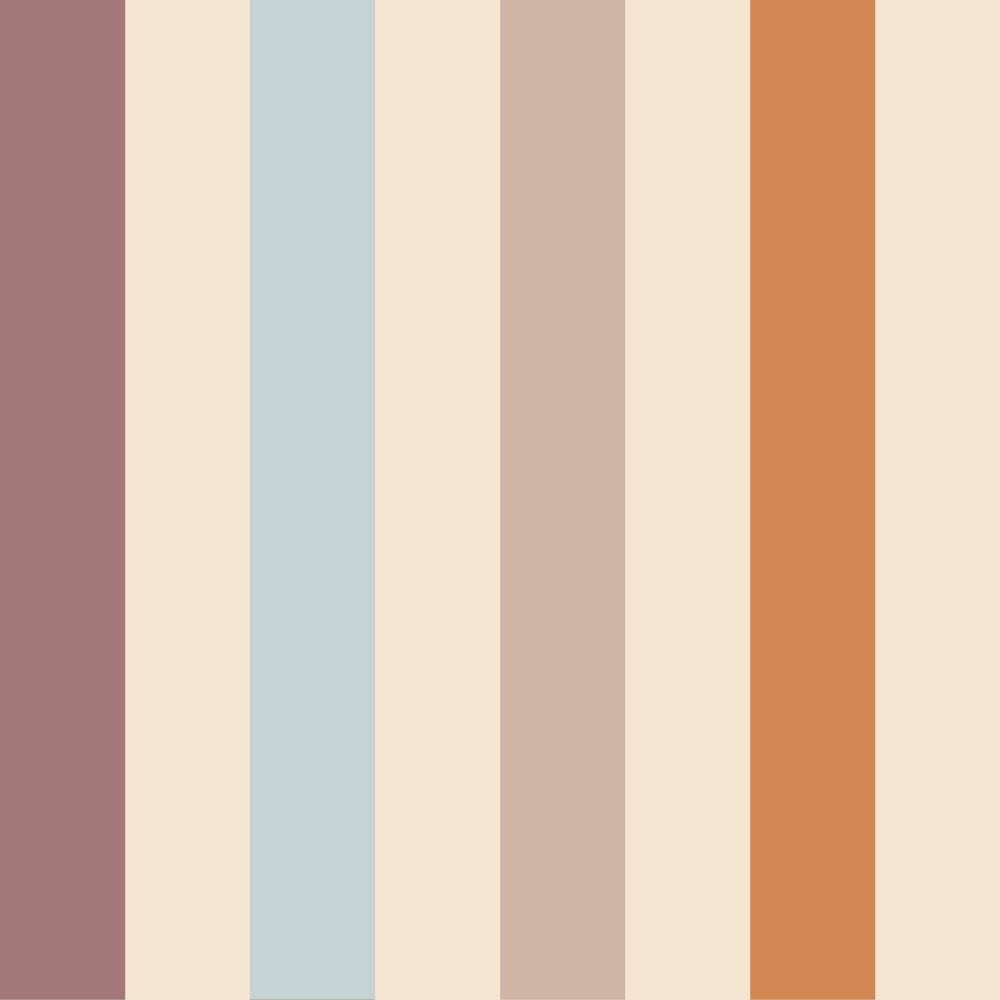 Stripes Warm Wallpaper