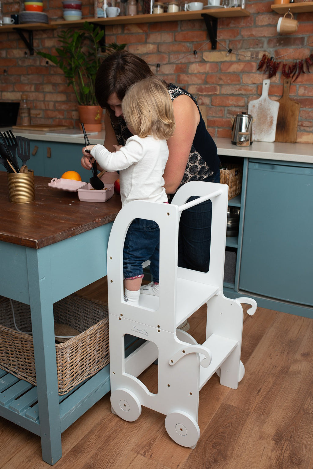 Trolley Kitchen Helper / Learning Table