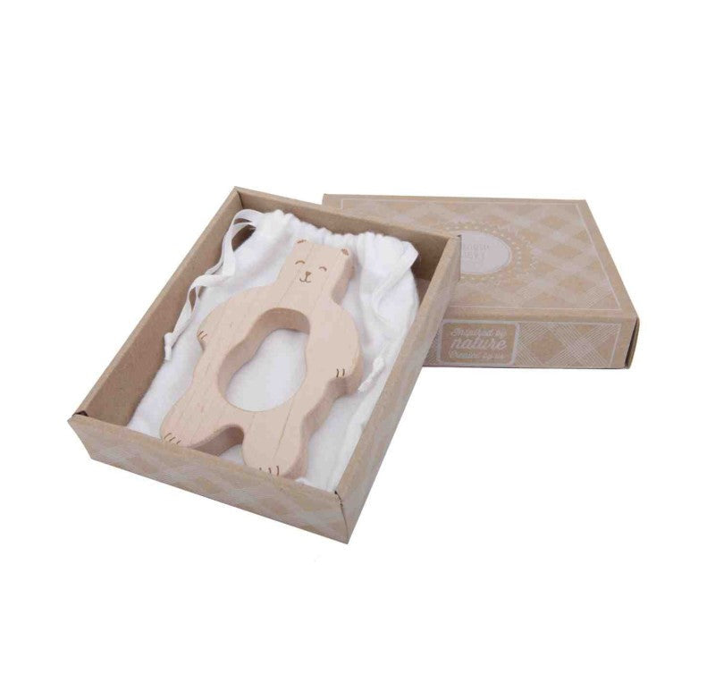 Wooden Teether - Teddy